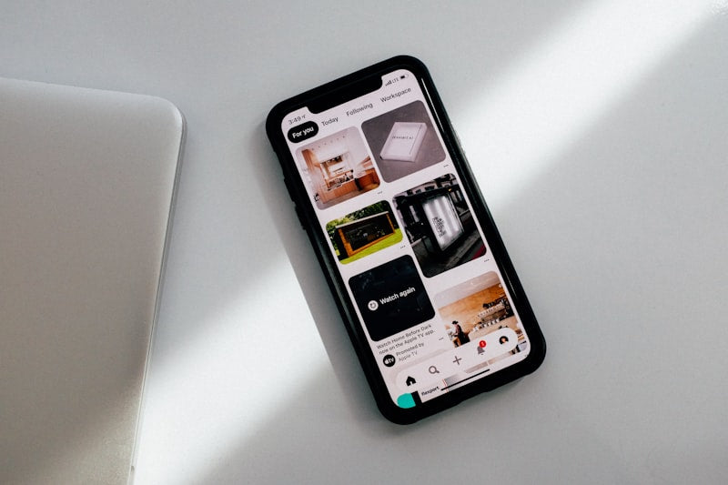 NOVU MagPad foldable wireless charger stand on a desk