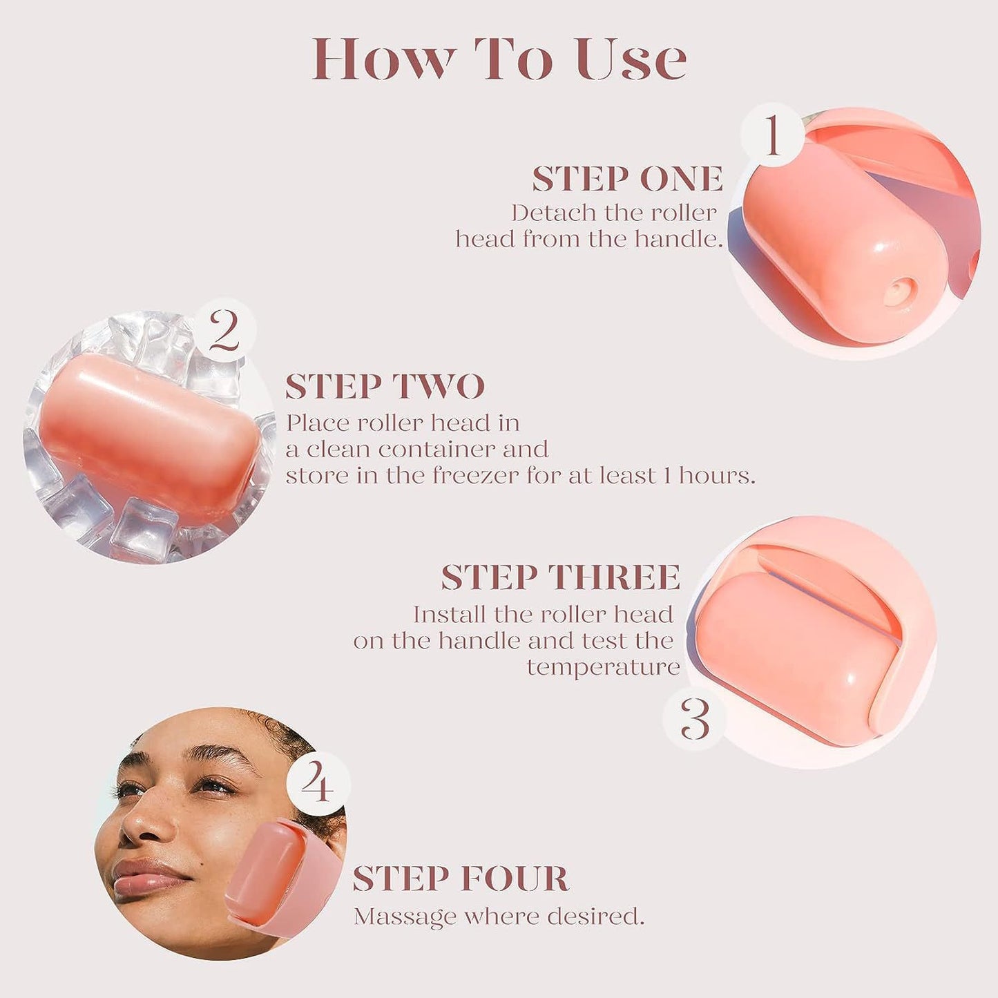 NOVU IceSculpt — Ice Roller Facial Tool