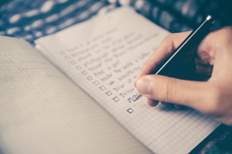 NOVU FocusBoard weekly deep work planner open on a clean desk